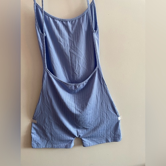 SHEIN sky blue romper - Picture 3 of 3